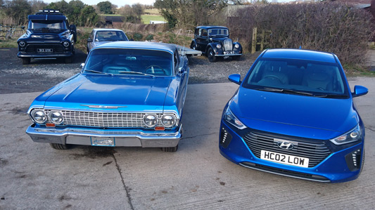 Impala & Ioniq & Chevy & Morris 8
